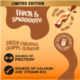 Müller Frijj salted caramel milkshake 330ml, imported from the UK