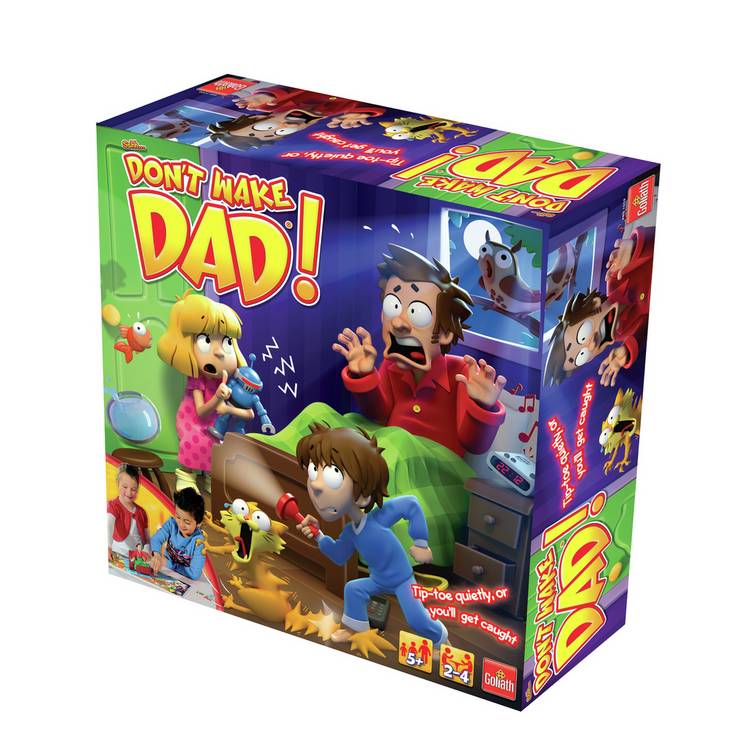 Goliath Games board game Sshh Don't Wake Dad (British brand)