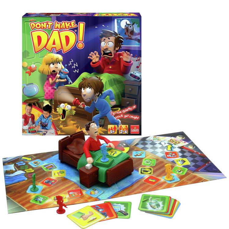 Goliath Games board game Sshh Don't Wake Dad (British brand)