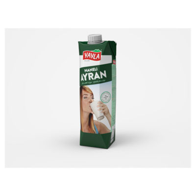 Yayla mint-flavored yogurt drink 1L (British brand)