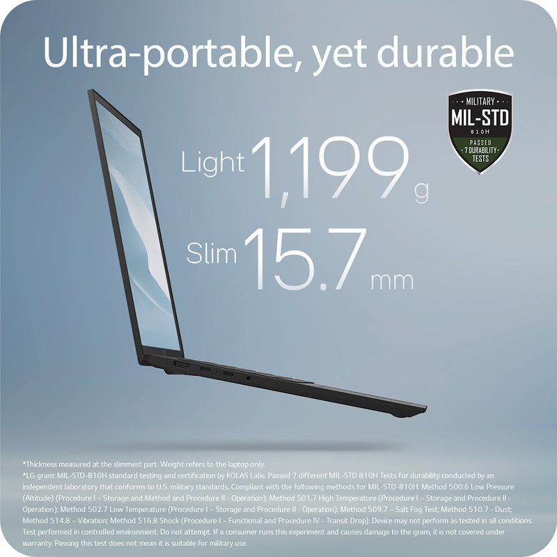 LG laptop Copilot+PC 16 inch, imported from the UK