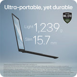 LG gram 16 inch laptop Intel Core Ultra 7 16GB 512GB, UK version
