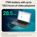 LG gram 16 inch laptop Intel Core Ultra 7 16GB 512GB, UK version