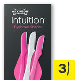 ASDA Wilkinson Sword Intuition Eyebrow Shaper Razor with 3 Beauty Tools and Precision Cap - Eyebrow Shaping Kit- Buy online at McGrocer