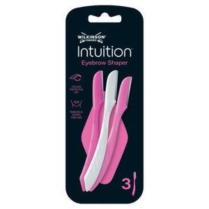 Wilkinson Sword Intuition Perfect Finish Women's Eyebrow Styling & Facial Shaving