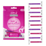 ASDA Wilkinson Sword My Intuition Essentials Extra 2 Women's Disposable Razors x10- Buy online at McGrocer