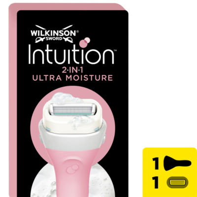 شفرة حلاقة فائقة الترطيب للنساء Wilkinson Sword Intuition (علامة تجارية بريطانية)