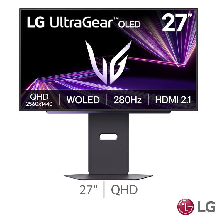 LG UltraGear 27 inch OLED gaming monitor, imported from the UK