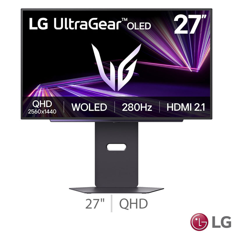 LG UltraGear 27 inch OLED gaming monitor, imported from the UK