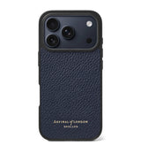 Harrods Aspinal of London Grained Leather iPhone 17 Pro Phone Case- Buy online at McGrocer