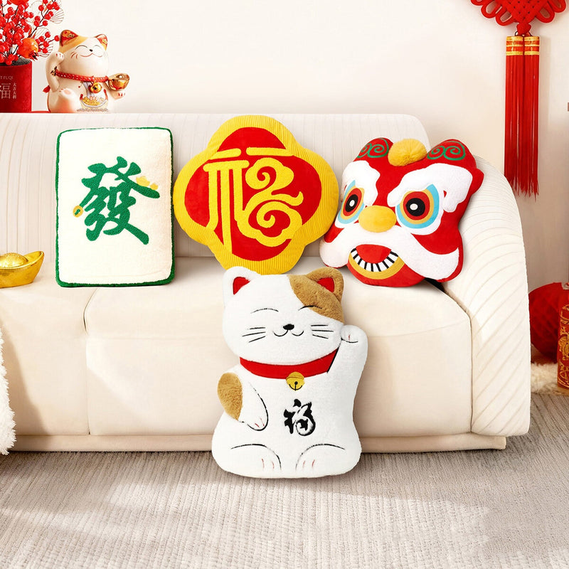 Brentwood Lunar New Year cushion in two designs, imported from the UK