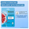 Garnier Moisture Bomb Pomegranate Hyaluronic Acid sheet mask 28g, UK version