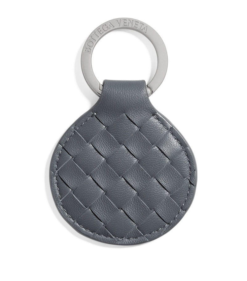 Bottega Veneta leather Intrecciato Piccolo keyring, UK version