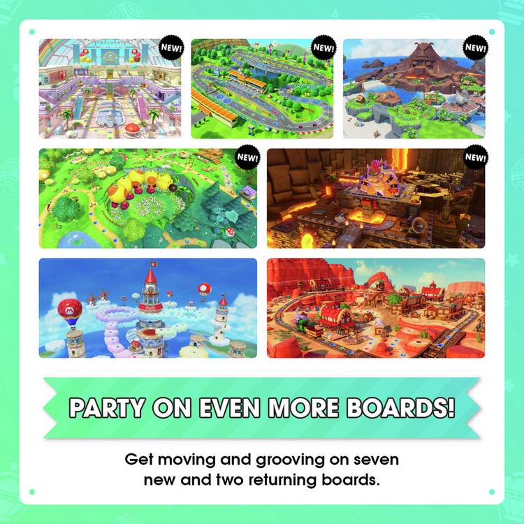 Super Mario Party Jamboree Nintendo Switch game, imported from the UK