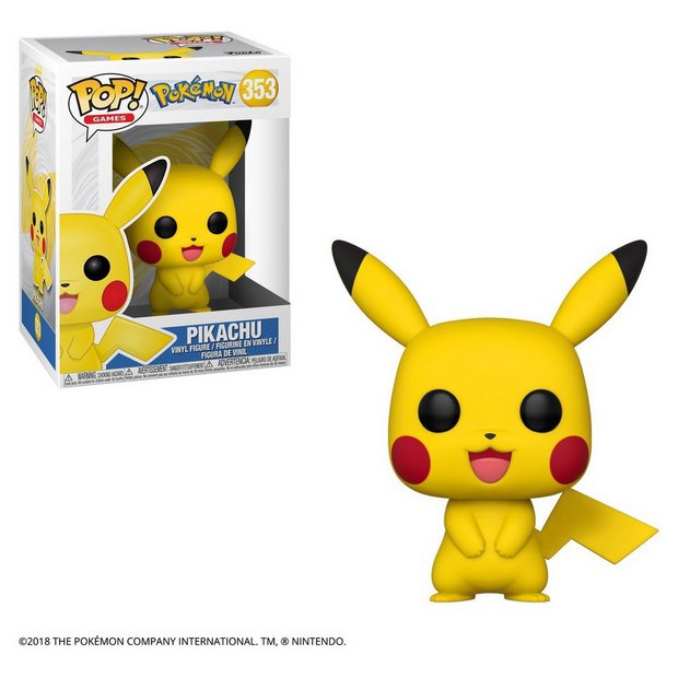 Funko Pop Pikachu figure 15.9cm, imported from the UK