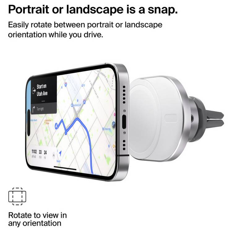 Belkin MagSafe wireless car charger mount 15W, UK version