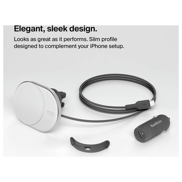 Belkin MagSafe wireless car charger mount 15W, UK version