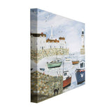 Art for the Home Harbourside canvas print 50x50cm (British brand)