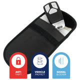 Streetwize car key signal blocking pouch black double pack, UK version