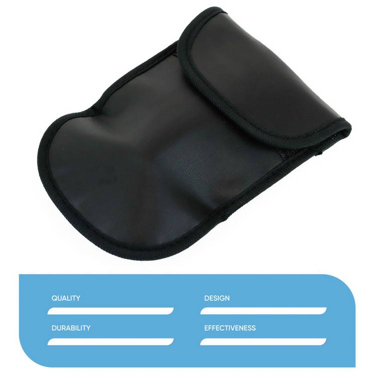 Streetwize car key signal blocking pouch black double pack, UK version