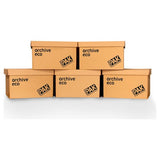 StorePAK eco archive storage boxes set of 5 (British brand)