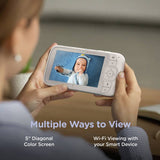 Hubble Nursery Pal Glow+ baby monitor - British product