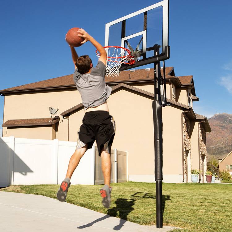 Lifetime adjustable in-ground basketball hoop 52 inch (British brand)