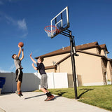 Lifetime adjustable in-ground basketball hoop 52 inch (British brand)