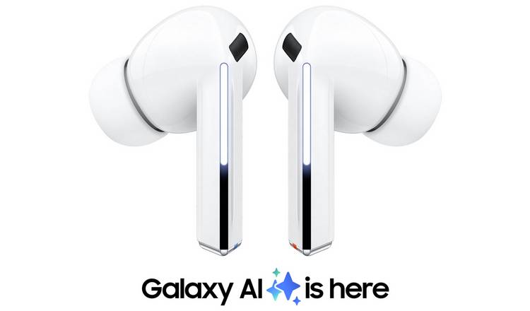 Samsung Galaxy Buds3 Pro true wireless earbuds white, UK version