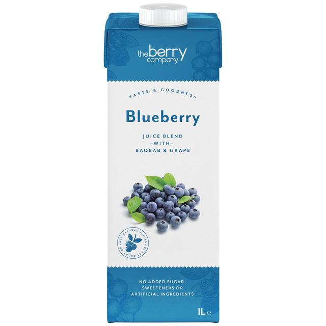 The Berry Co. Blueberry & Baobab Juice 1L GOODS M&S