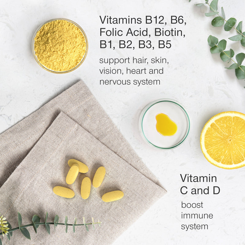SuperSelf Vitamin B Complex high strength with vitamins D and C 60 tablets (British brand)