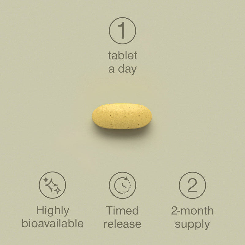 SuperSelf Vitamin B Complex high strength with vitamins D and C 60 tablets (British brand)