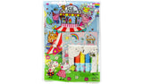 Hasbro Peppa Pig colouring set with pens and stickers, UK version