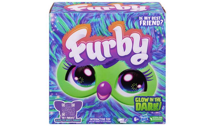 Furby Galaxy Electronic Plush glow-in-the-dark toy - British product