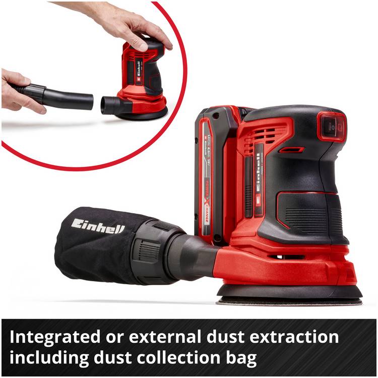 Einhell cordless orbital sander 18V Power X-Change - British product