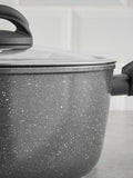 Tower Grey 24cm casserole pot with Cerastone coating (British brand)