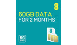 Argos EE 60GB Pay As You Go Data Only SIM Card- Buy online at McGrocer