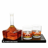 Atari CX-10 decanter set with whiskey glasses, imported from the UK