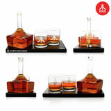 Atari CX-10 decanter set with whiskey glasses, imported from the UK