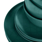 Argos Home Geo 16 piece dinner set in teal, UK version