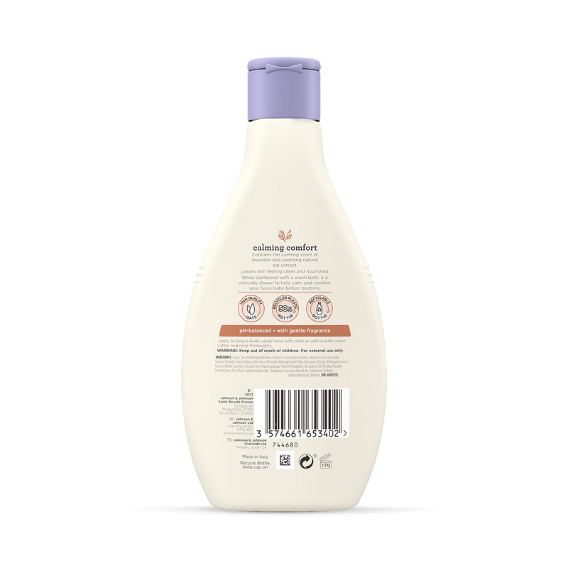Aveeno baby bedtime bath wash 250ml - British product