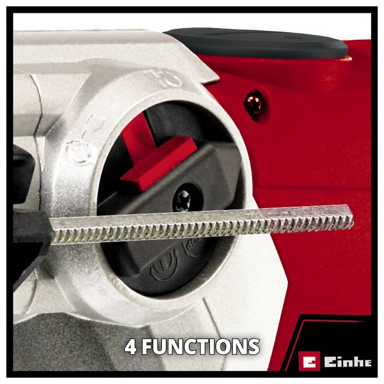 Einhell 1250W corded rotary hammer, UK version