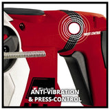 Einhell 1250W corded rotary hammer, UK version