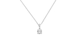 Argos Revere 9ct White Gold 4 Claw Pendant Necklace- Buy online at McGrocer