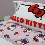 Hello Kitty pink kids bedding set single - British product
