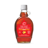 Holland & Barrett 47° North Canadian Organic Maple Syrup Single Source Grade A Amber Rich 250g- Buy online at McGrocer