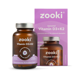 Holland & Barrett Zooki Liposomal Vitamin D3+K2 3000 IU Dietary Supplement Capsules 60 Capsules- Buy online at McGrocer