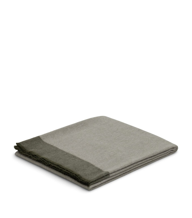 Begg x Co cashmere Arran Border throw 150cm x 200cm - British product