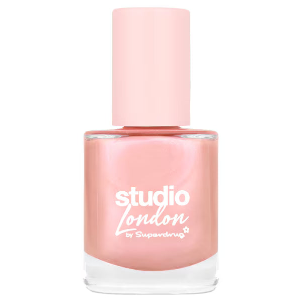 Studio London Pink Shimmer Nail Polish (British brand)
