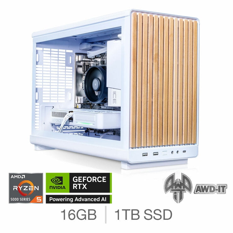 AWD-IT Compact 3 gaming desktop PC, imported from the UK